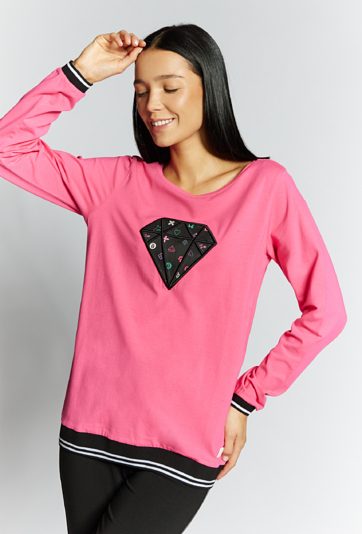 Bawełniana bluzka od piżamy