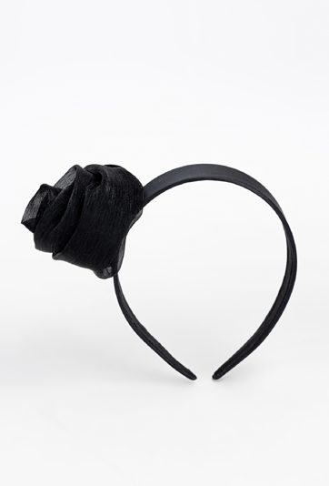 Ozdobna opaska z różą