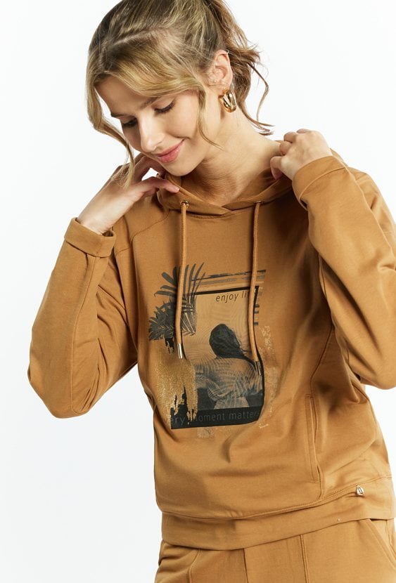 Bluza damska z kapturem