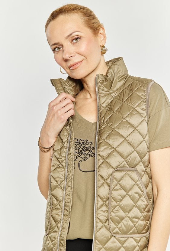 Pikowana kamizelka damska