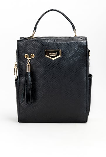 Plecak damski z frędzlami