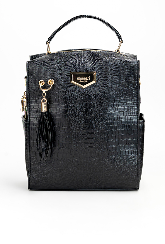 Plecak damski z frędzlami