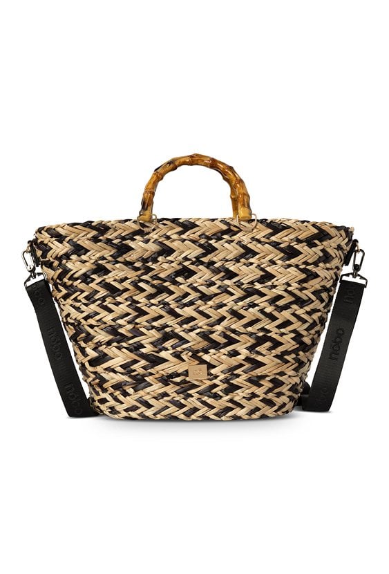 Duży Koszyk Nobo z bambusowymi rączkami