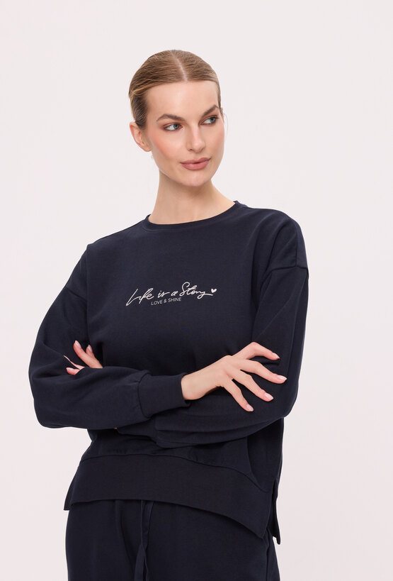Bluza damska z napisem