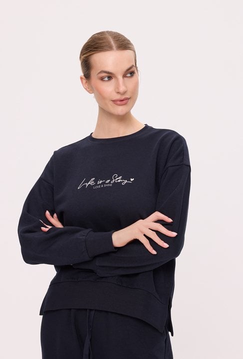 Bluza damska z napisem