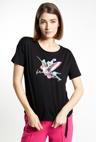 T-shirt damski z nadrukiem