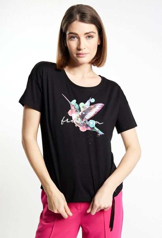 T-shirt damski z nadrukiem
