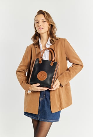 Mini shopperka Nobo z monogramem