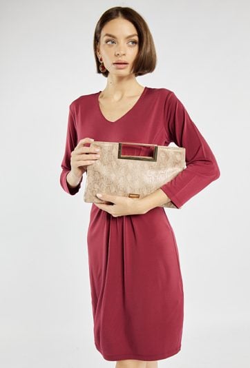 Wizytowa torebka z wzorem