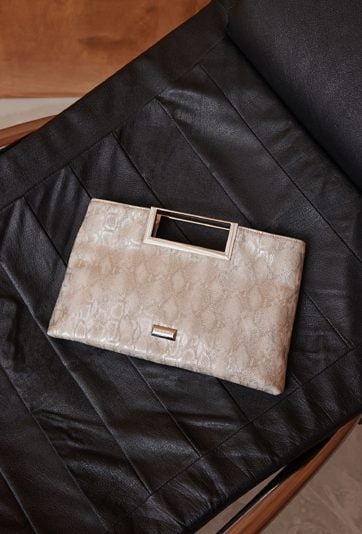 Wizytowa torebka z wzorem