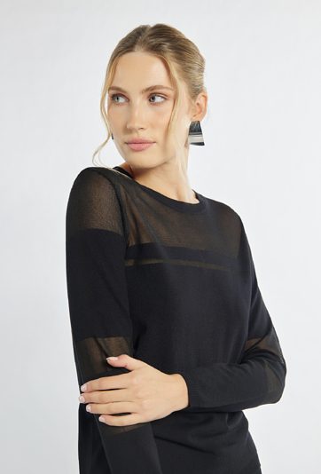 Wiskozowy sweter damski