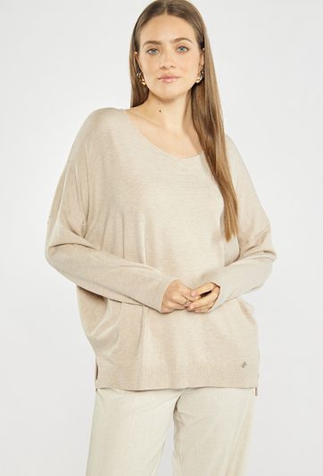 Sweter o luźnym kroju