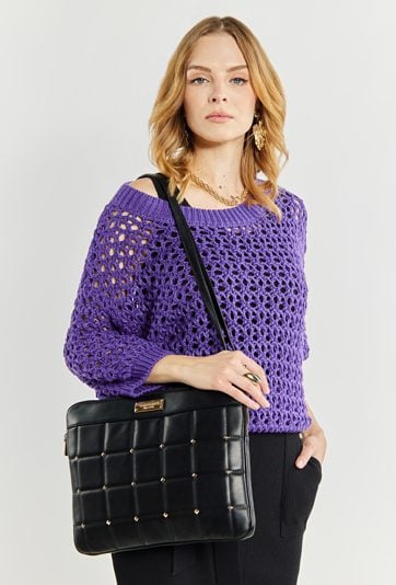 Torba damska z ćwiekami