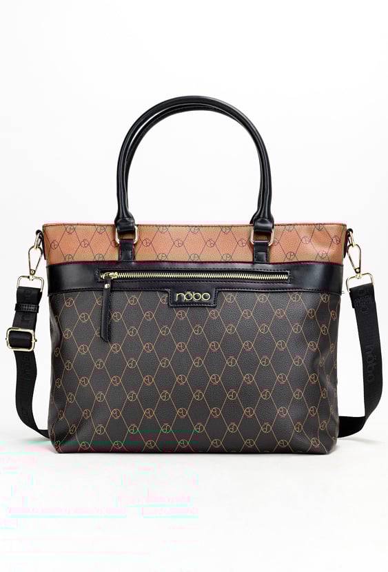 Klasyczna shopperka Nobo z monogramem