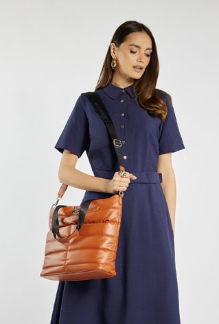 Torba z ciekawym pikowaniem