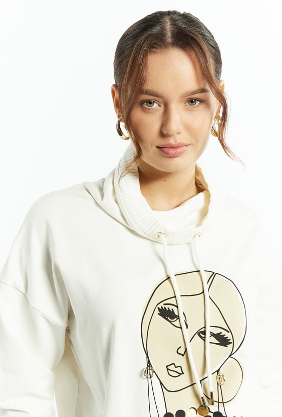 Bawełniana bluza damska
