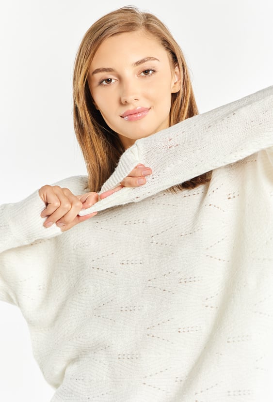 Sweter damski z długimi rękawami