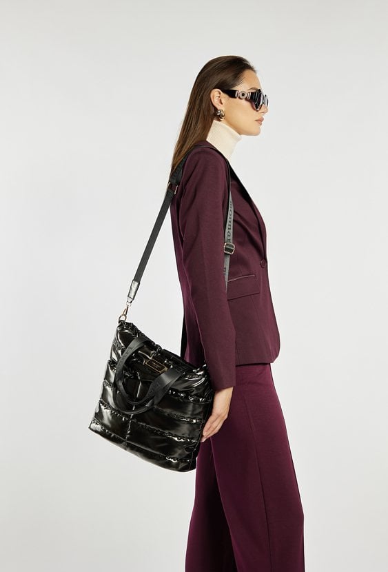 Torba z ciekawym pikowaniem