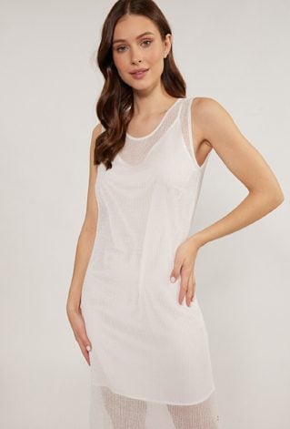 Sukienka maxi z siateczki