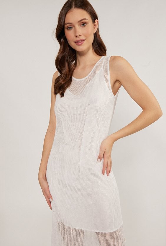 Sukienka maxi z siateczki