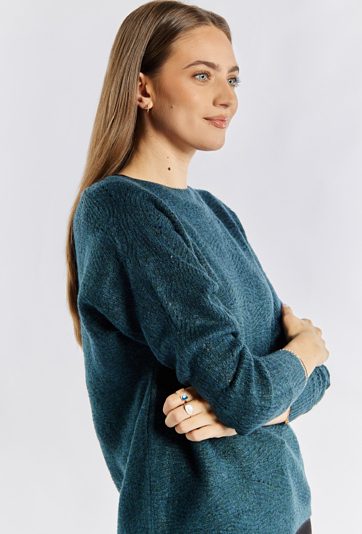 Sweter damski z długimi rękawami