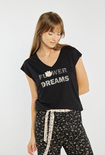 Koszulka od piżamy z napisem