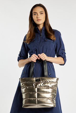 Torba z ciekawym pikowaniem