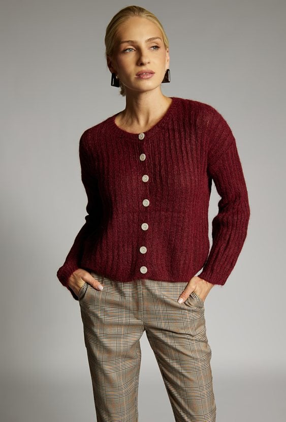 Sweter damski z wiskozą