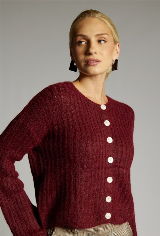 Sweter damski z wiskozą