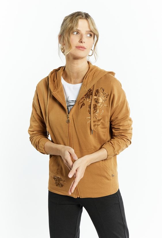 Rozpinana bluza damska
