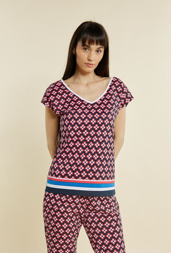 Bawełniana koszulka od piżamy