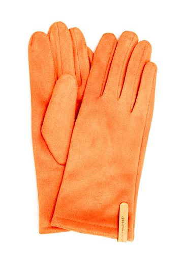 Pomarańczowe rękawiczki