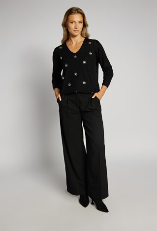 Sweter z aplikacjami