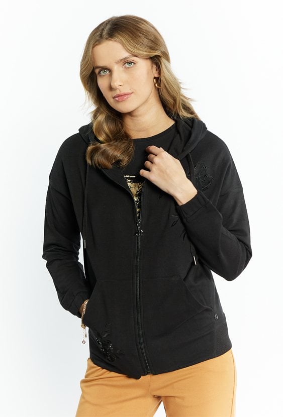 Rozpinana bluza damska