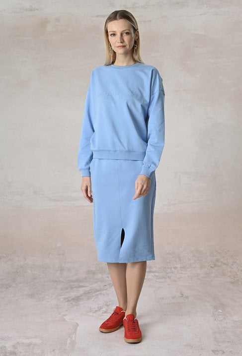 Ołówkowa bawełniana spódnica