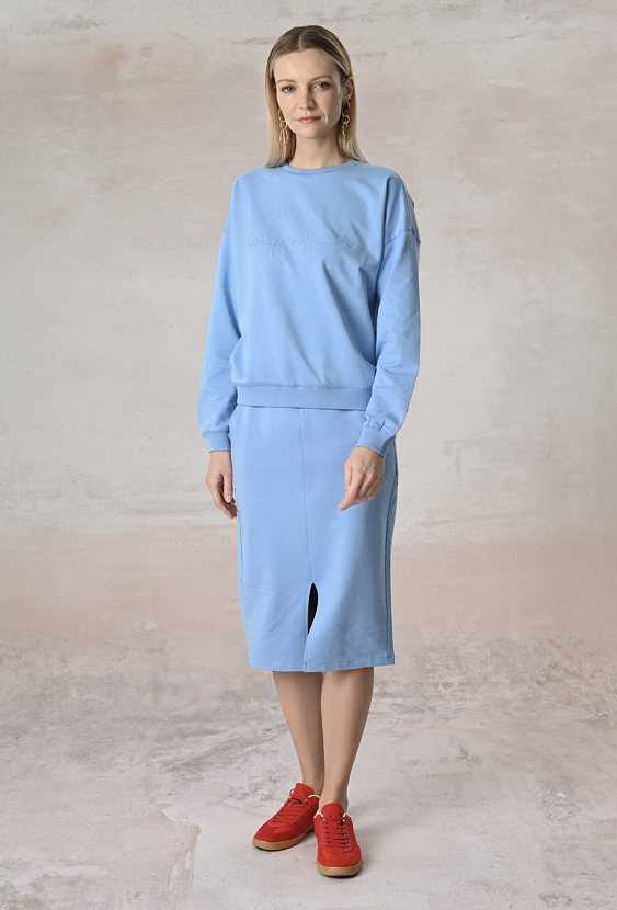 Ołówkowa bawełniana spódnica