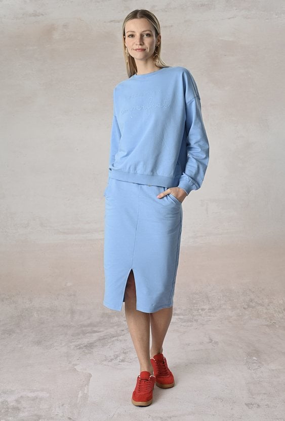 Ołówkowa bawełniana spódnica