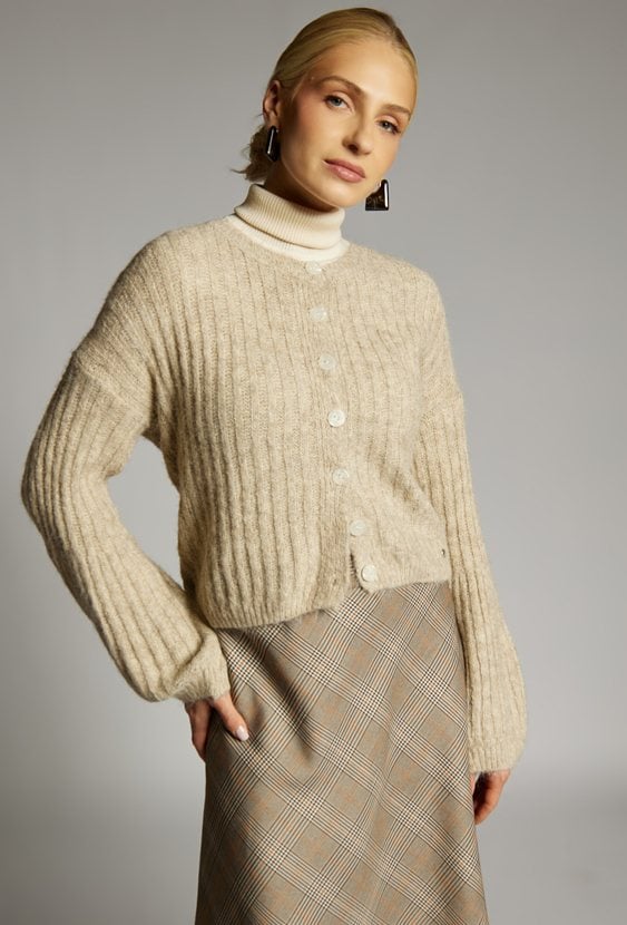 Sweter damski z wiskozą