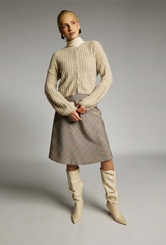 Sweter damski z wiskozą