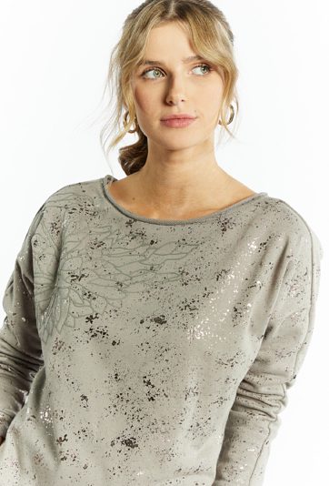 Bluza damska o swobodnym fasonie