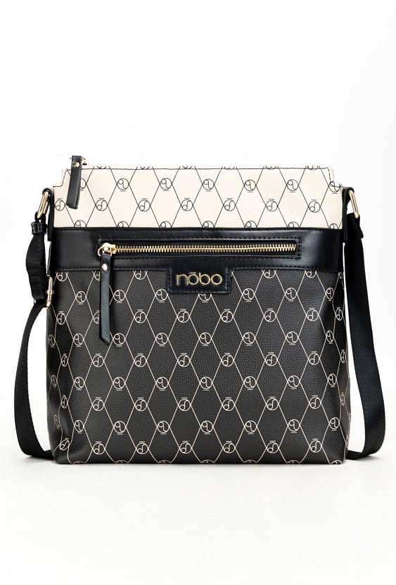Klasyczna listonoszka Nobo z monogramem