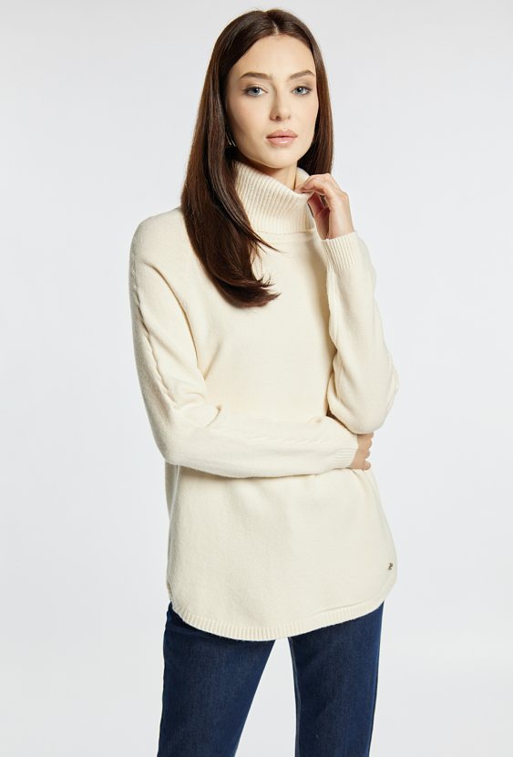 Sweter damski z wiskozą