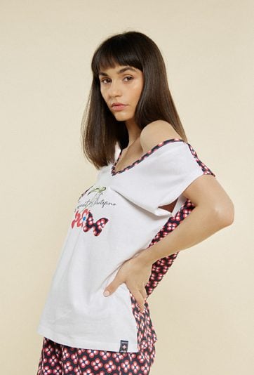 Koszulka od piżamy z napisem