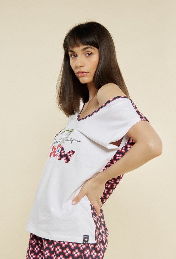 Koszulka od piżamy z napisem