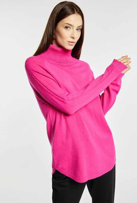 Sweter damski z wiskozą