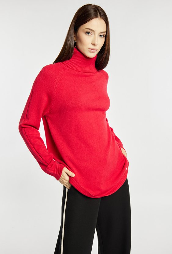 Sweter damski z wiskozą