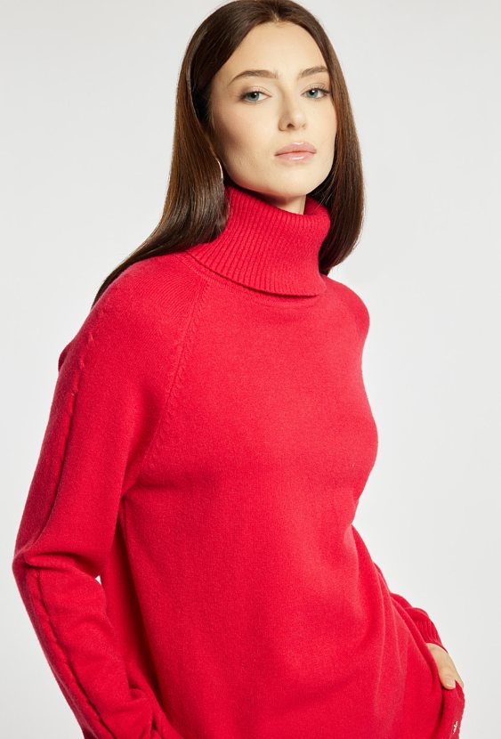 Sweter damski z wiskozą