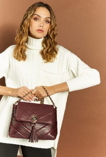 Pikowana torba damska