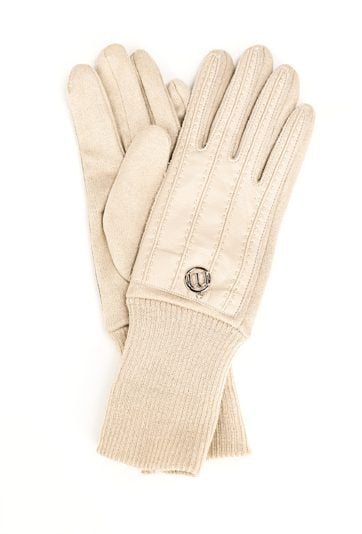 Rękawiczki w jasnym kolorze