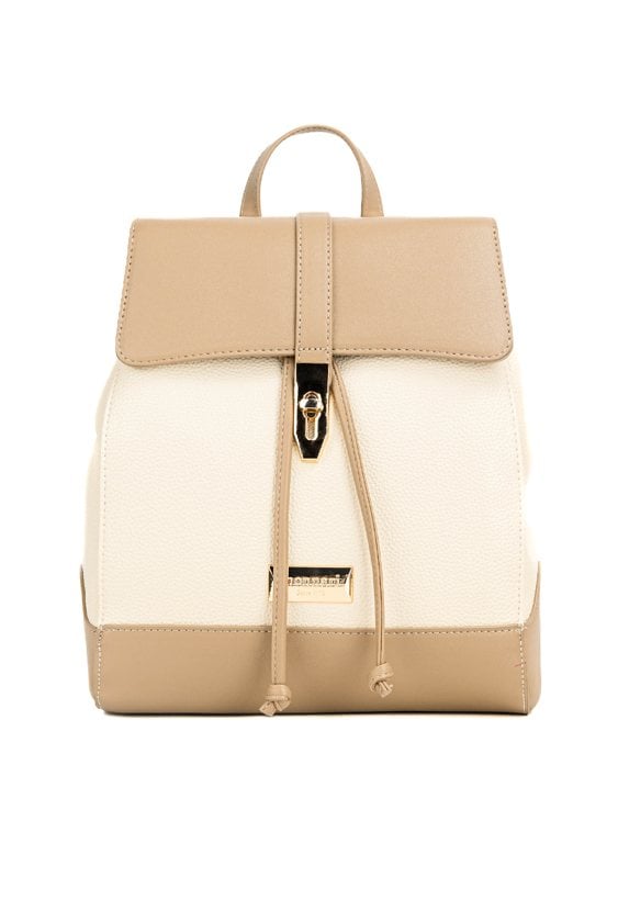 Plecak z klapą i ściągaczem